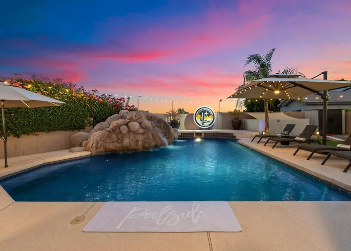 Villa Northstar Zen Resort- Rock Waterslide - Pool - - Secret Tunnel - Epic Game